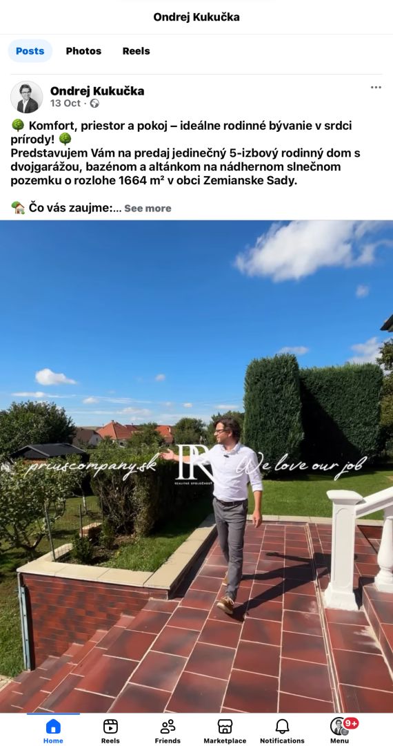 VIDEO SPOT NA SOCIÁLNE SIETE